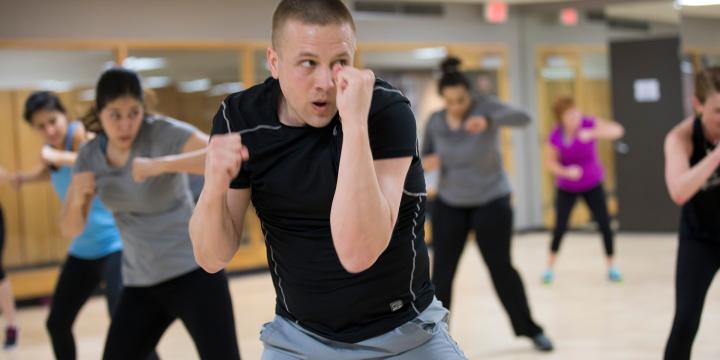 Elmhurst cardio inspired by martials arts